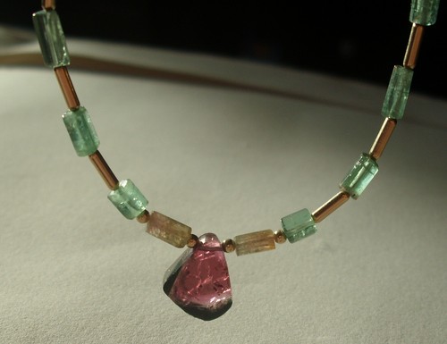 Ces kette blaugrüner und gelb - blaugrüner,