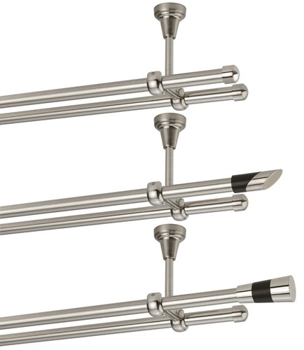 Gardinenstange silber - gardinenstange,