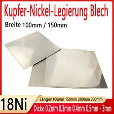 Kupfer-Nickel Platte
