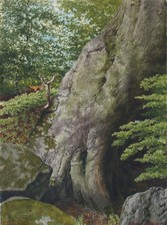 Fritz Berger Aquarell