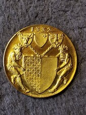 Goldmedaille 750 18 Karat