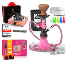 Shisha reise set komplett 30cm - set,