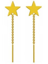 Gold Ohrringe Sterne 925 18k