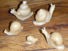 5 Bienenwachsschnecken