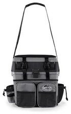 Sitzkiepe Angelrucksack Multi-Angelbox Sitz- und Gerätekasten inkl. 4 Boxen