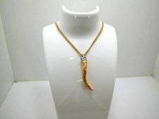 CARRERA Y CARRERA BRILLANT HORN ANHÄNGER MIT KETTE 750 GELBGOLD LUXUS PUR T1165