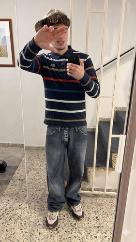 Vintage lacoste langarm - vintage,