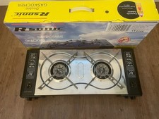 Rsonic Doppel Gaskocher 2 flammig Campingkocher Top Qualität Neuwertig in Ovp