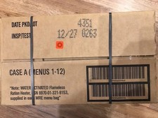 1X MRE Karton A (1-12)  Test /