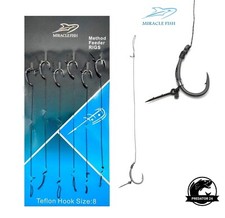 6x Miracle METHOD FEEDER Haken