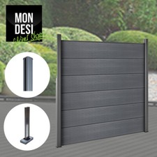 WPC Sichtschutz Zaun