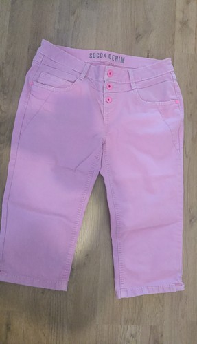 Soccx denim capri jeans xl - denim,