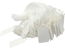 500x Blank Preisschilder