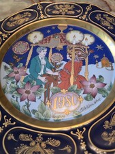 Weihnachtsteller Hutschenreuther 1981 Wandteller Porzellan ohne Verpackung