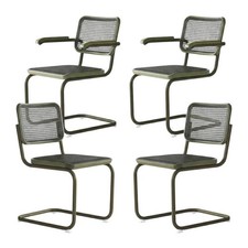 Thonet 4er Stuhl-Set S 64 V