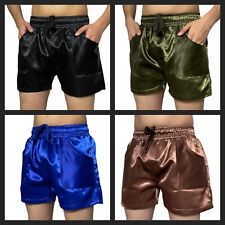 Nylon Satin Sprint Shorts with