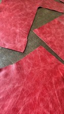 Rindleder rot 1kg Reststücke