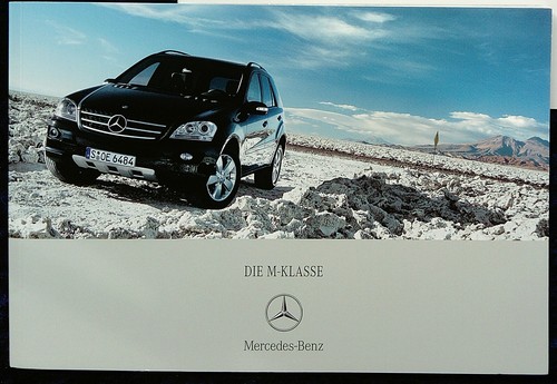 Mercedes klasse prospekt - mercedes, m-klasse