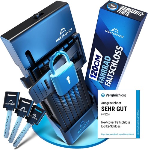 Nextcover faltschloss fahrrad - nextcover,
