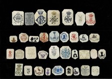 Konvolut briefsiegel wappen - konvolut,