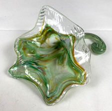 Glasblume Liegevase Tischdeko