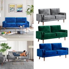 3-Sitzer Kleines Samt Sofa