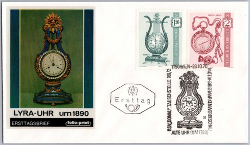 österreich fdc wien - wien, 1970