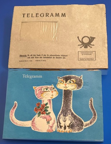 Ddr schmuckblatt telegramm - ddr, schmuckblatt-telegramm