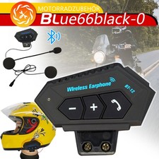 Bluetooth Motorrad Helm Headset Motorradhelm Kopfhörer Freisprecheinrichtung DE