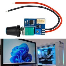 PWM Fan Speed Control Module 12V Single Channel Switches Enableds 4Pin