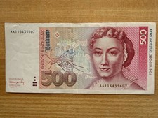 Deutsche Mark Schein Banknote