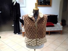 Echte Nerz Pelz Winter Weste