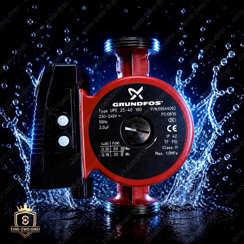 Grundfos upe 180mm - upe, 25-40