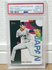 PSA 10 Roki Sasaki Rookie 2023