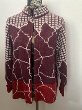 dicke Strickjacke von Born Gr. 38 Rottöne