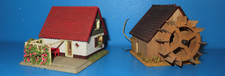 50er Jahre Faller Holzmodelle 227 Wassermühle  +202Wohnhaus mit Laube #8230