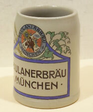 Alter Brauereikrug Paulaner Salvator München Bierkrug Krug  Stein Bier 0,4L.