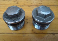 Honda CL 250 S MD04 Gabelstopfen 2 Stueck gebraucht Chrom - Stopfen für Gabel