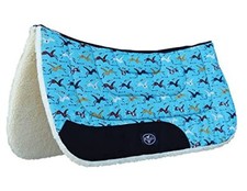 Sattel Pad - Konturiert Arbeit Pad (Pony Tracks) Von Professional's Choice