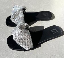 Damen Glitzer Sandalen