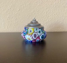 Millefiori Deckeldose. mit