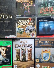 Zur Auswahl: alte PC Spiele (1996-2013) – verschiedene Genres (CD-ROM / DVD)