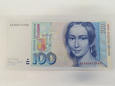 Banknote 100 DM -- 02.01.1996
