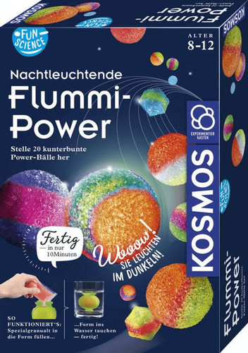 Nachtleuchtende flummi power - nachtleuchtende, flummi-power