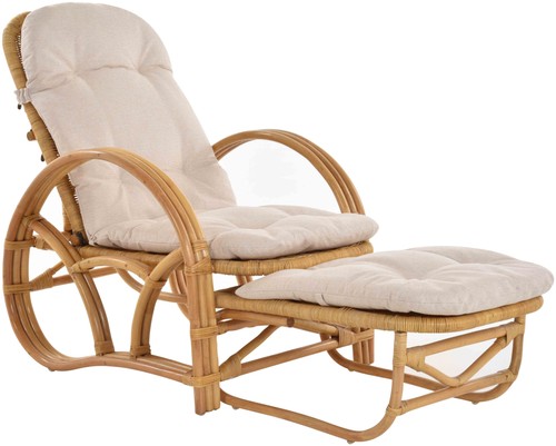 Rattanliege liegesessel - rattanliege,