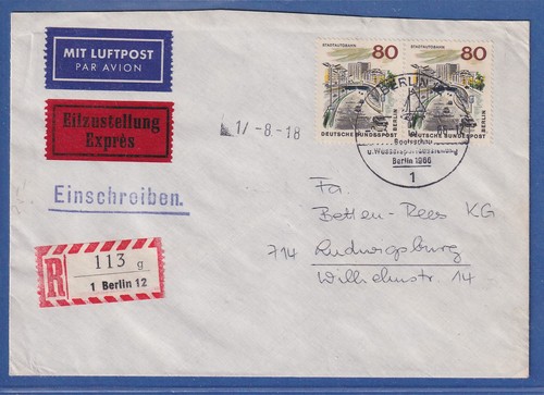 Berlin 1966 stadtautobahn - 1966,