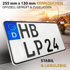 Leichtkraftrad Kennzeichen