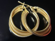 Damen Ohrringe 750 Gelbgold