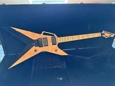 DEAN Zoltan Bathory AR-6 Electric Guitar Flame Top Gloss Natural / Black Bevels