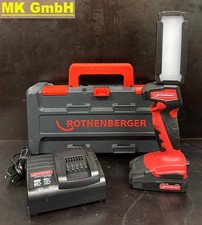 Rothenberger RO FL 180 Lampe Set, LED Leuchte, 18V Li-Ion, im ROCASE,1000001651